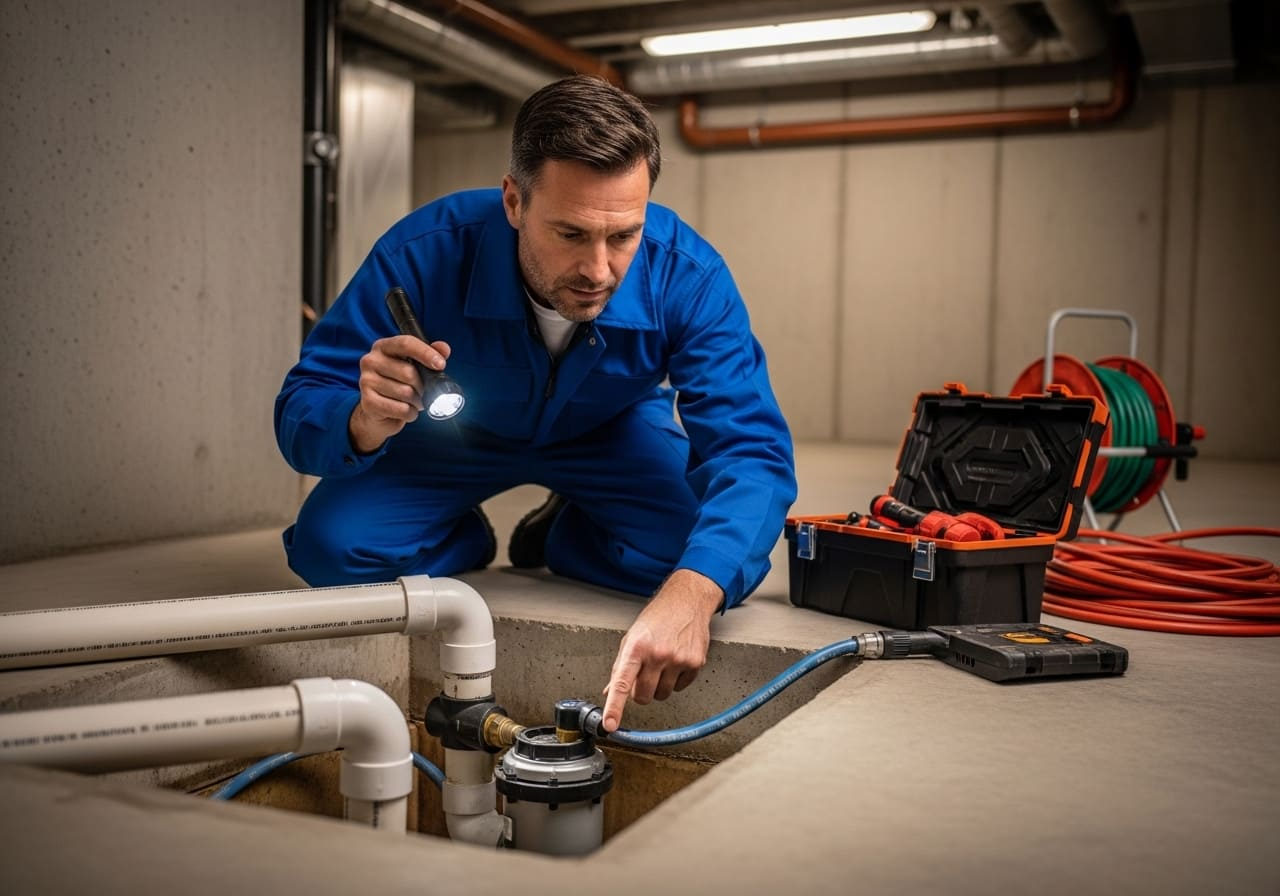 Sump Pump Installation & Repair in Walling